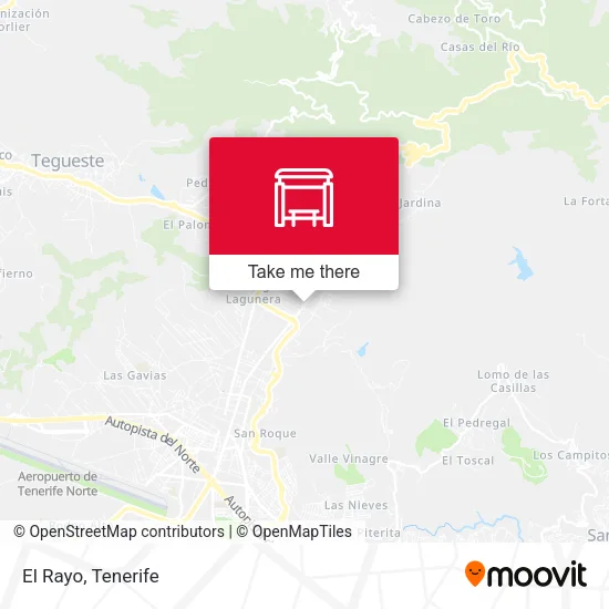 El Rayo map