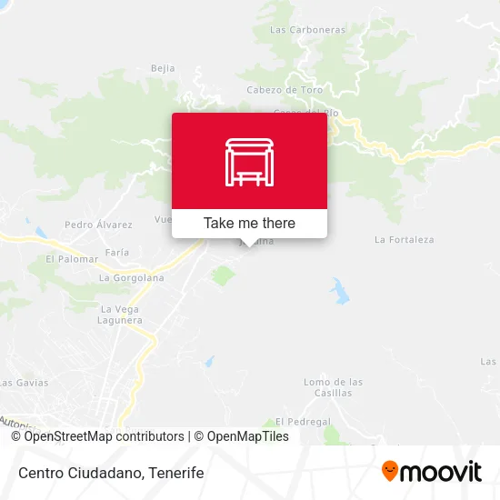 Centro Ciudadano map