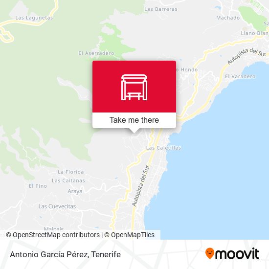 Antonio García Pérez map
