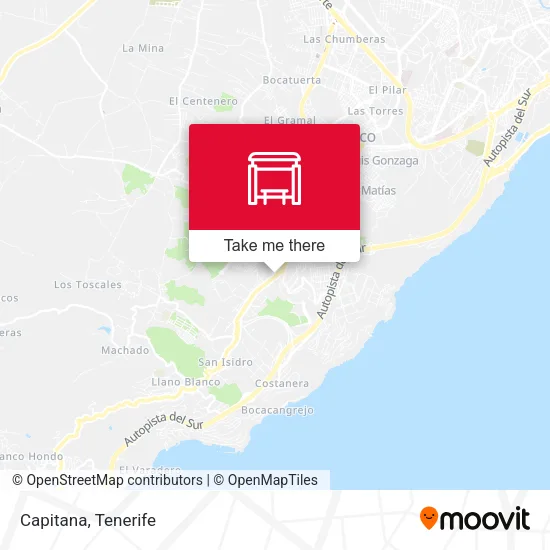 Capitana map