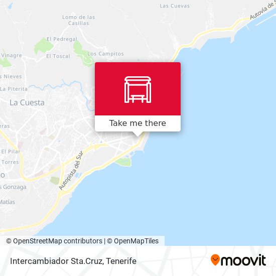 Intercambiador Sta.Cruz map