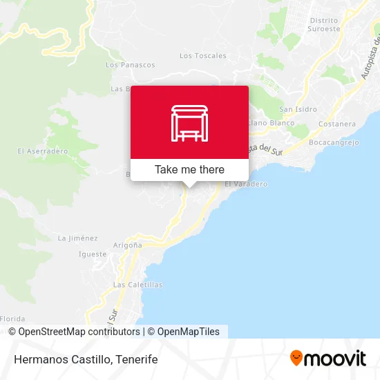 Hermanos Castillo map