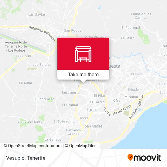 Vesubio map