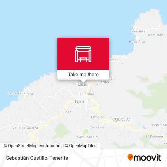 Sebastián Castillo map