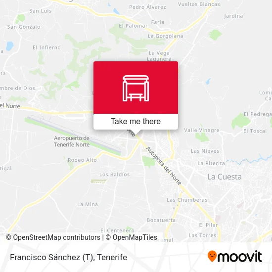 Francisco Sánchez (T) map
