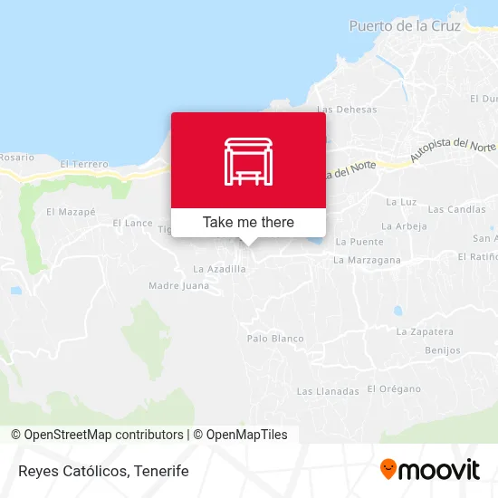 Reyes Católicos map