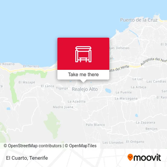 El Cuarto map