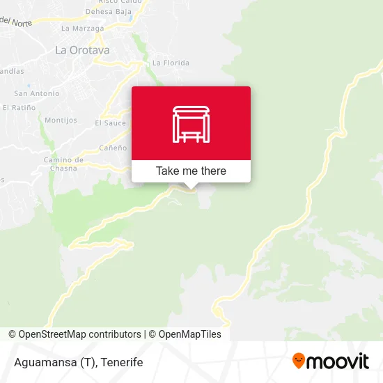 Aguamansa (T) map