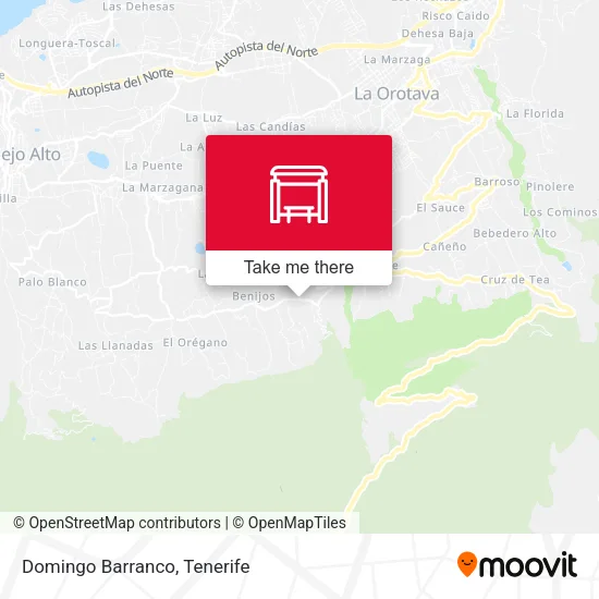 Domingo Barranco map