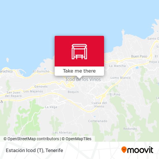 Estación Icod (T) map