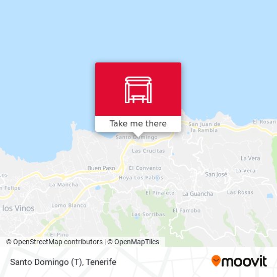 Santo Domingo (T) map