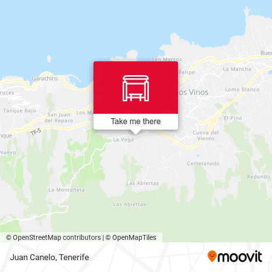 Juan Canelo map