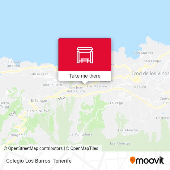 Colegio Los Barros map