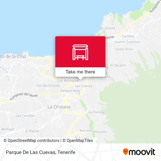 Parque De Las Cuevas map