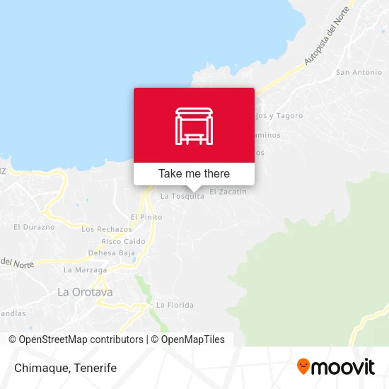 Chimaque map