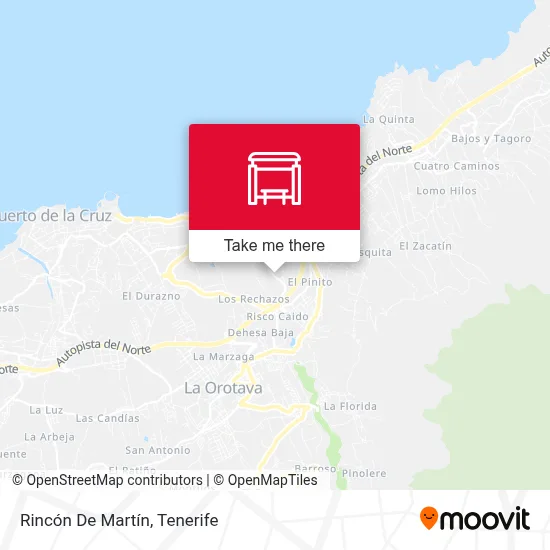 Rincón De Martín map