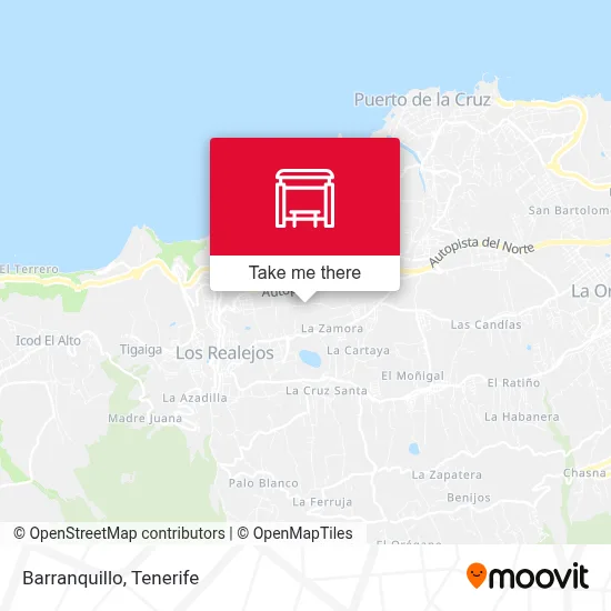 Barranquillo map