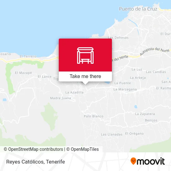 Reyes Católicos map