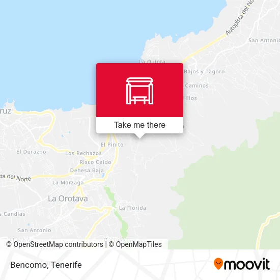 Bencomo map