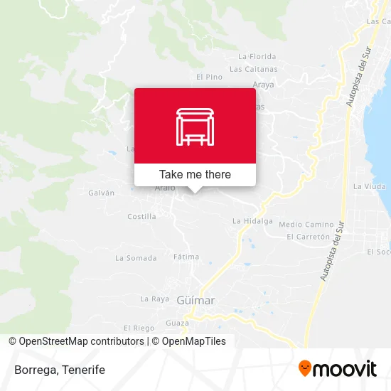 Borrega map