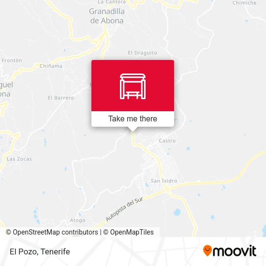 El Pozo map