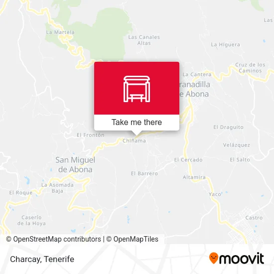 Charcay map