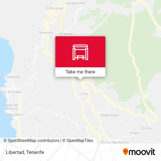 Libertad map