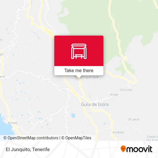 El Junquito map