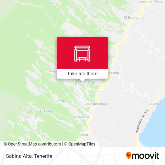 Sabina Alta map