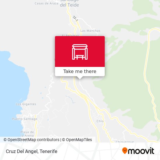 Cruz Del Angel map