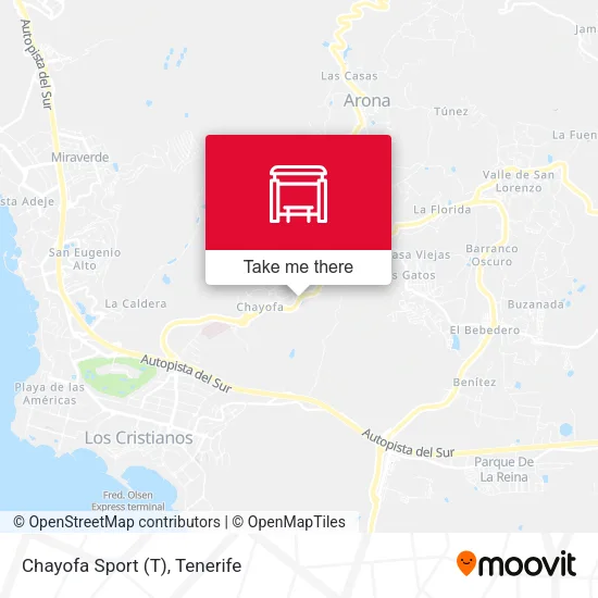 Chayofa Sport (T) map