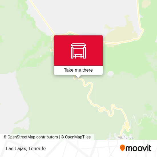 Las Lajas map