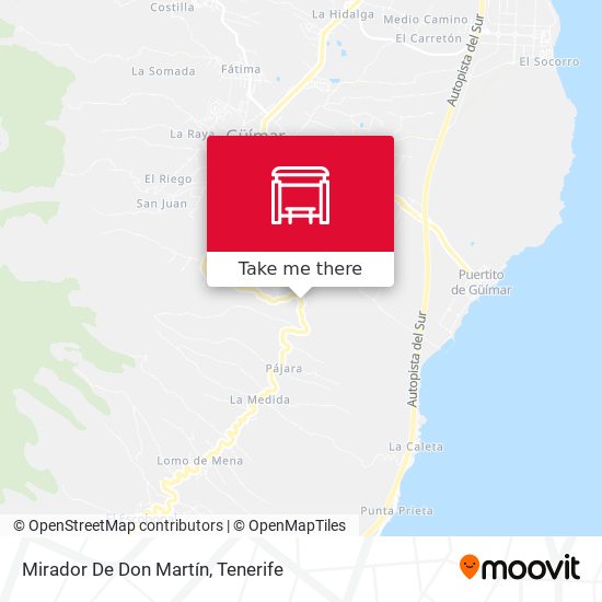Mirador De Don Martín map