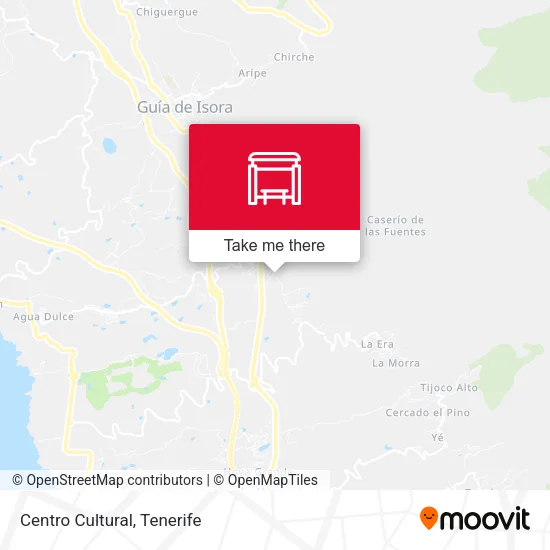 Centro Cultural map