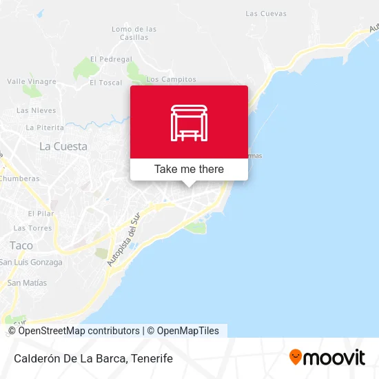 Calderón De La Barca map