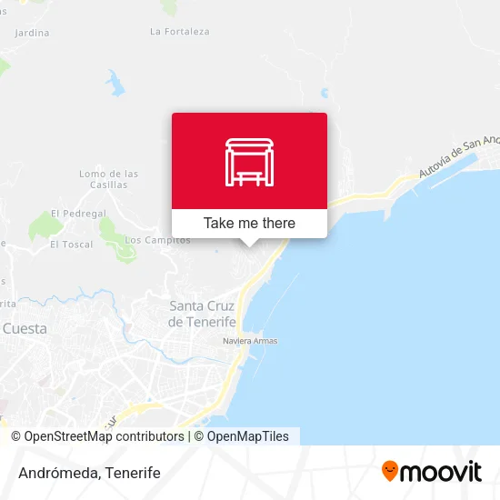Andrómeda map