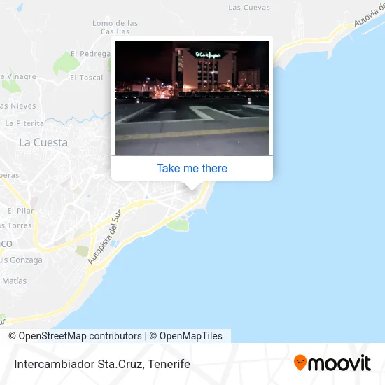 Intercambiador Sta.Cruz map