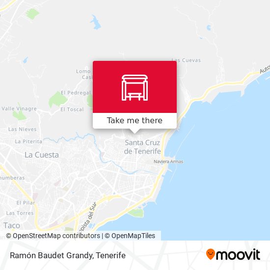 Ramón Baudet Grandy map