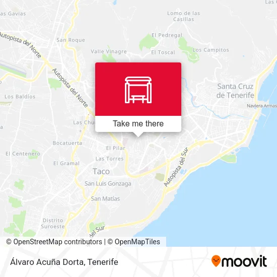 Álvaro Acuña Dorta map