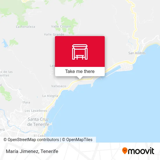 María Jimenez map