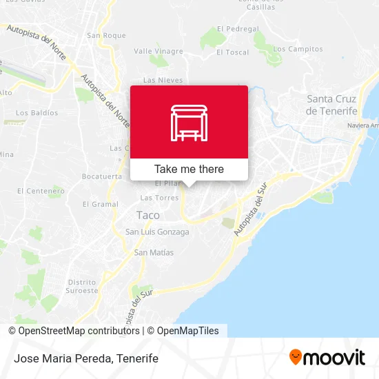 Jose Maria Pereda map