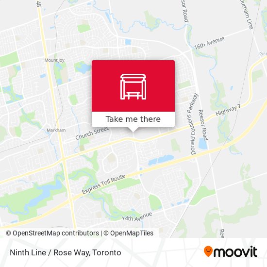 Ninth Line / Rose Way plan