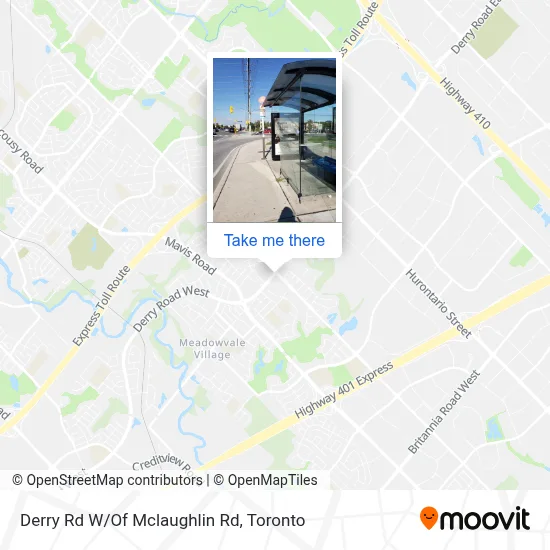 Derry Rd W/Of Mclaughlin Rd map