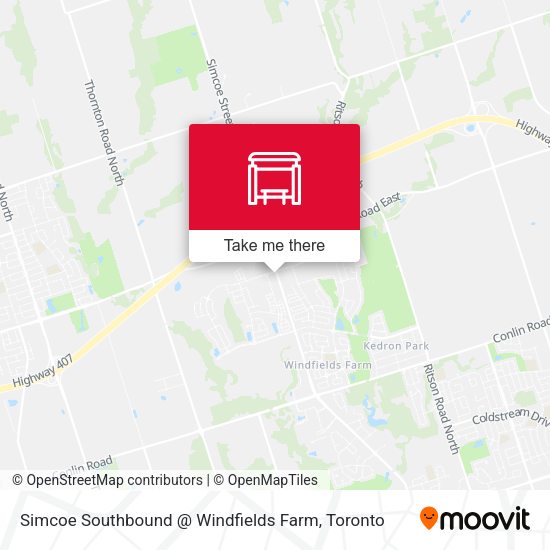 Simcoe Southbound @ Windfields Farm plan