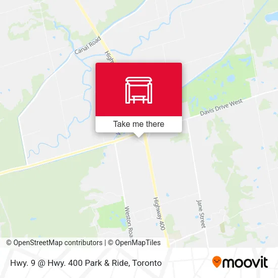 Hwy. 9 @ Hwy. 400 Park & Ride plan