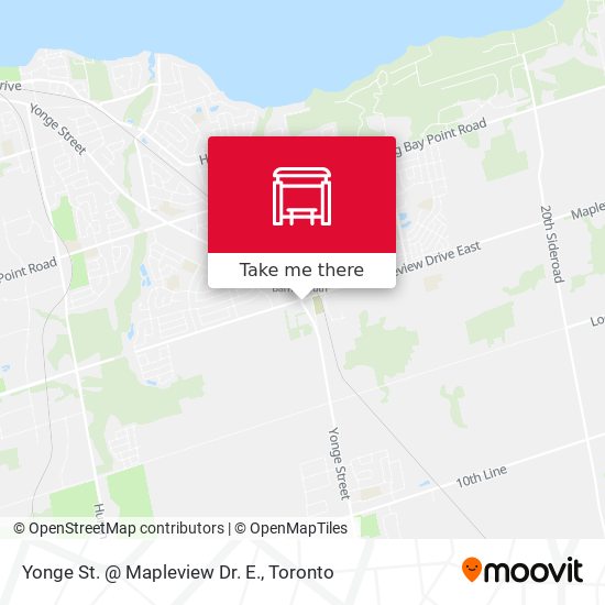 Yonge St. @ Mapleview Dr. E. plan