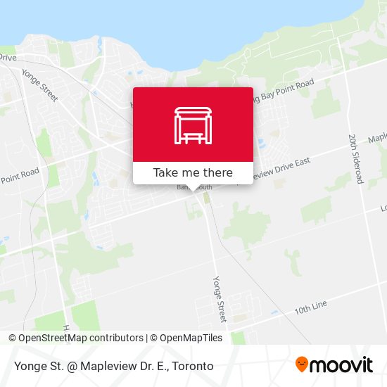 Yonge St. @ Mapleview Dr. E. plan