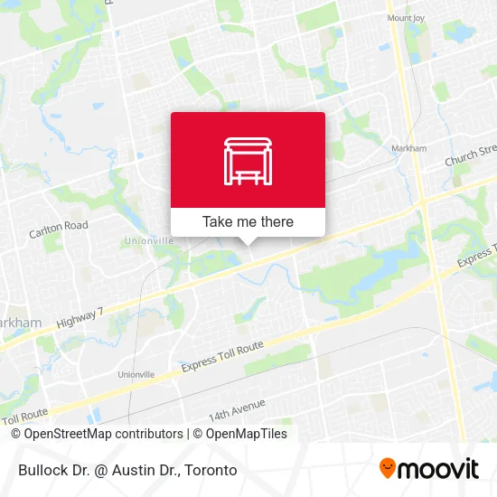Bullock Dr. @ Austin Dr. map