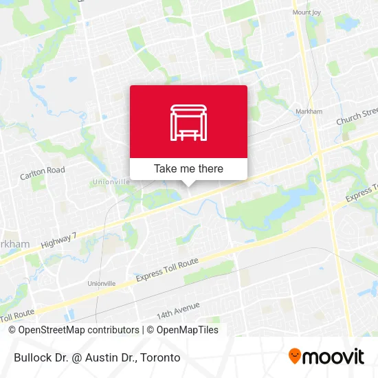 Bullock Dr. @ Austin Dr. map