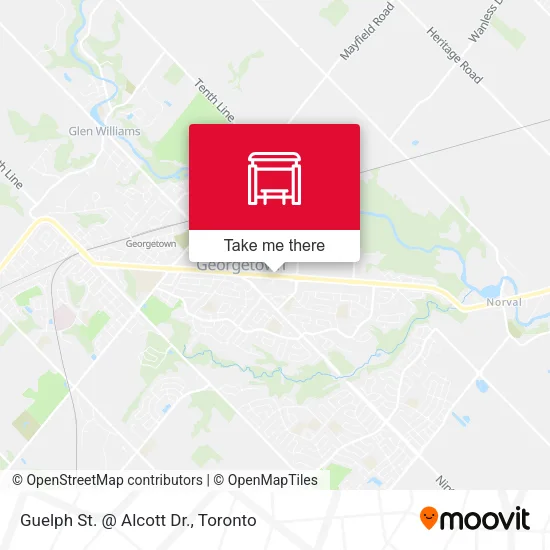 Guelph St. @ Alcott Dr. map